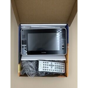 Viore PLC7V96 7" LCD Portable Television Includes Charger & Antenna Open Box